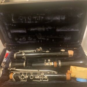 Black Clarinet with Case